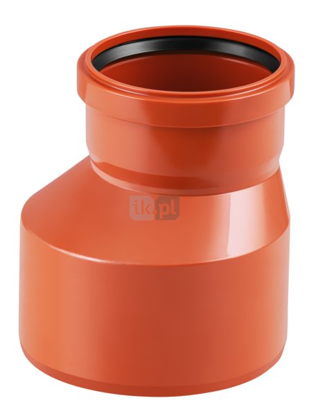 Złącze MAGNAPLAST KG KGR redukcja, PVC-U (pomarańczowy), DN 315 x DN 250 (ww x wz), do kanalizacji