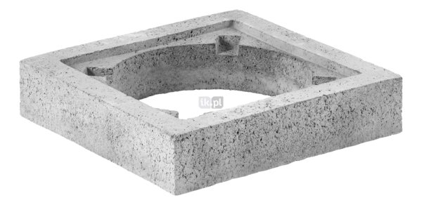 Obudowa betonowa pokrywy