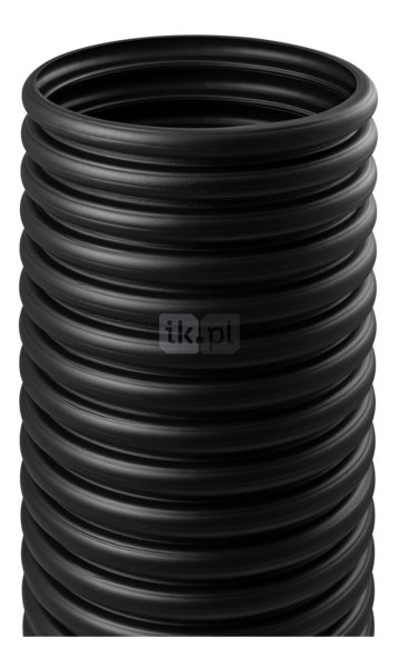 Rura wznosząca do studzienek MAGNAPLAST dwuścienna RWK PP 425 x 6000 mm, kolor czarny