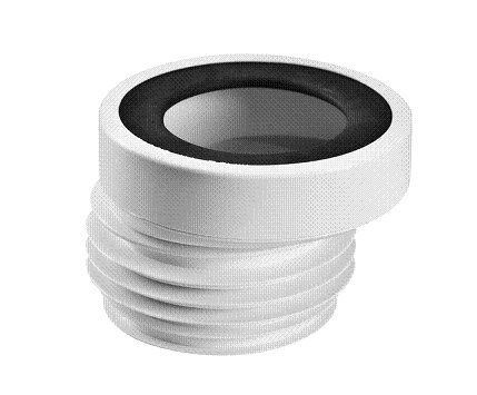 Przyłącze kanalizacyjne, krótkie wejście 90mm,wyjście 110mm z przesunięciem 20mm