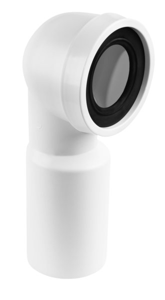 Przyłącze kanalizacyjne, długie L-275mm,wejście 90-110mm,wyjście 110mm, kąt 90