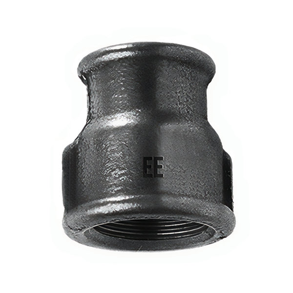 Mufa redukcja ODLEWNIA ZAWIERCIE M2/3/240 żeliwo (czarne) 4'' x 1 1/2'' (GW)