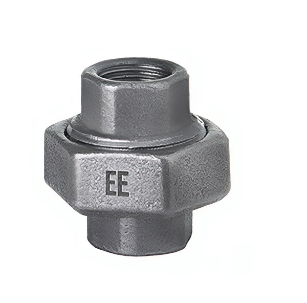Śrubunek ODLEWNIA ZAWIERCIE U1/48oru/330oru żeliwo (ocynk) 2 1/2'' (GW), z uszczelką