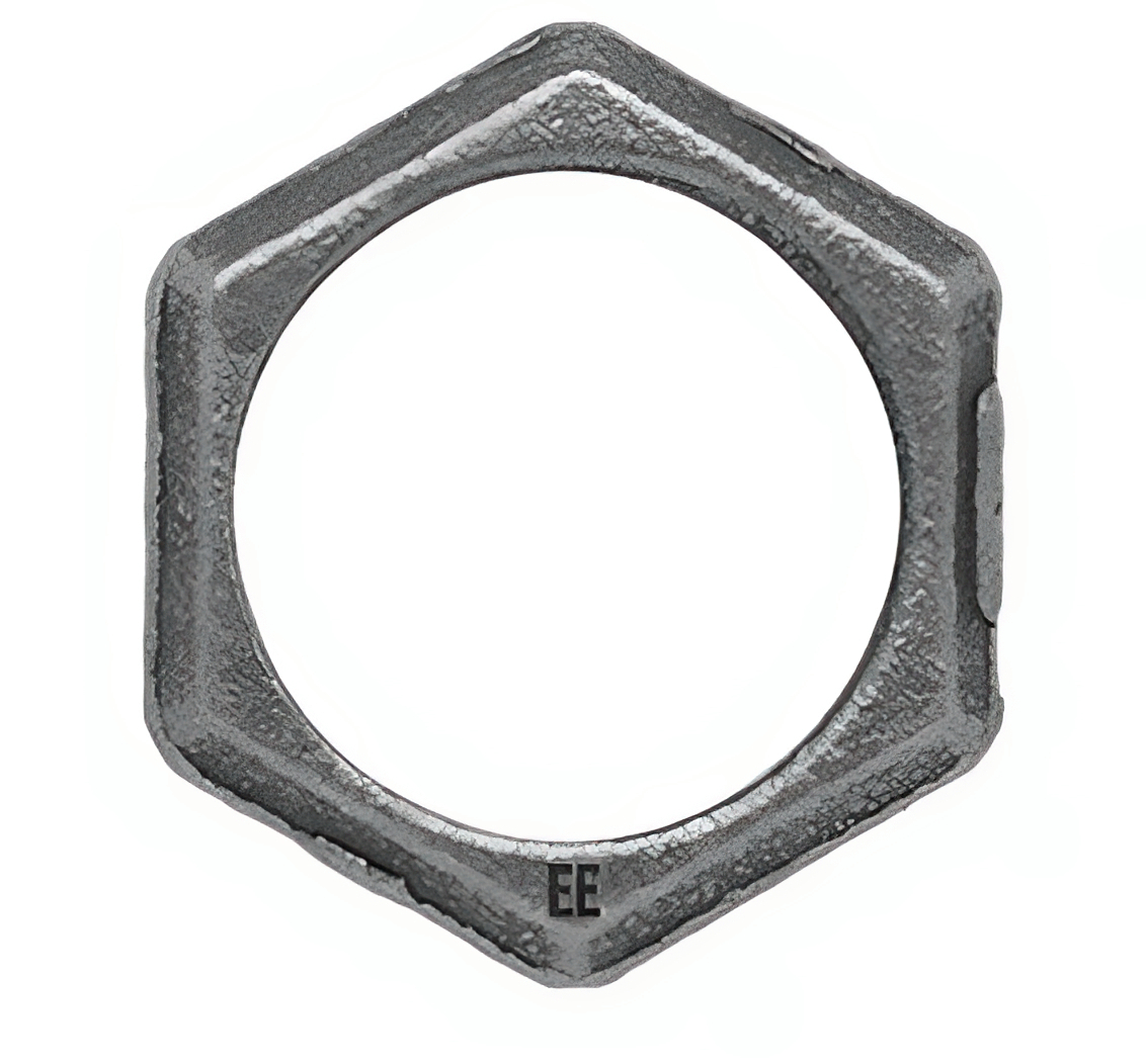 Nakrętka złącza ODLEWNIA ZAWIERCIE 52/374, 3/8'''' żeliwo (czarne)