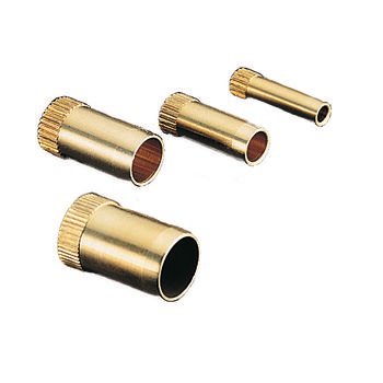 Tuleja wsporcza z mosiądzu, 12 mm, do rurek miękkich o gr. ścianki = 1mm