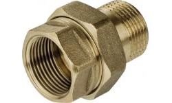 Śrubunek prosty o-ring PERFEXIM 1046, mosiądz, 1/2'' (GW x GZ), PN16 bar