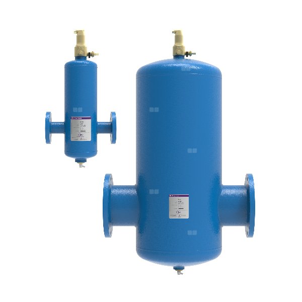 Zeparo Aero ZA PN10 DN300 - Separator powietrza, kołnierzowy