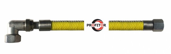 Przewód gazowy kątowy MH-PROFIGAS 114 1500 mm