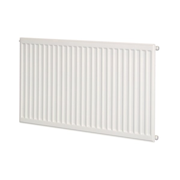 Grzejnik płytowy typ 20 higieniczny PURMO Hygiene H wym. 500 x 400 mm, kolor biały, moc 375 W, front Profilowany