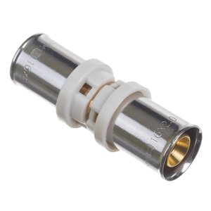 Złączka prosta mosiężna zaprasowywana 16x2,0-16x2,0