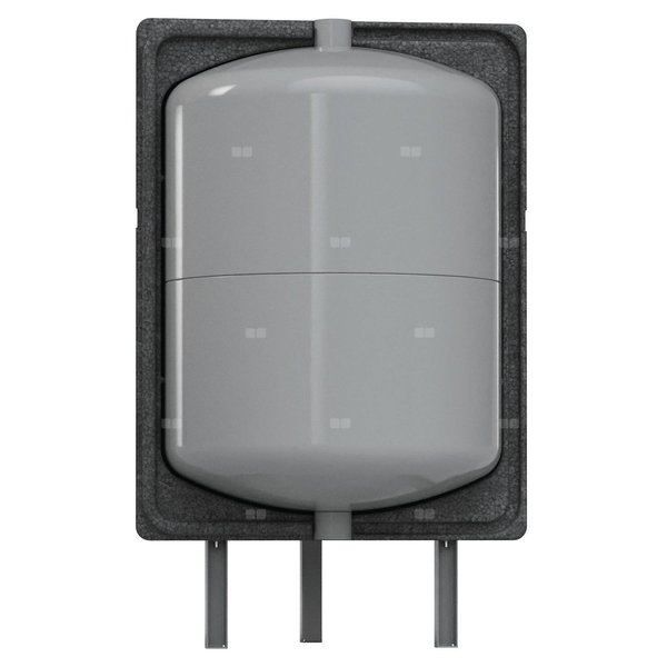 Zasobnik buforowy Reflex Storatherm Heat Mini V 100 do instalacji grzewczych, kolor szary, 4 bar, z przyłączami pionowymi