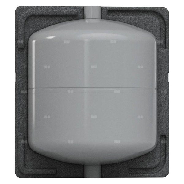 Zasobnik buforowy Reflex Storatherm Heat Mini V 25 do instalacji grzewczych, kolor szary, 4 bar, z przyłączami pionowymi