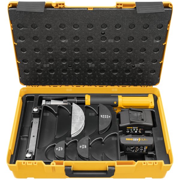 REMS HYDRO-SWING 22V SET 12+15+18+22 / 1/2+5/8+3/4+7/8''