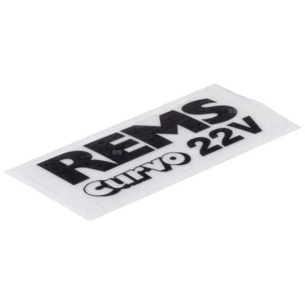 Tabliczka znamionowa REMS Curvo 22V
