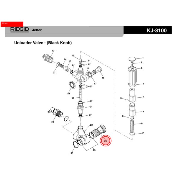 Adapter, port wlotowy