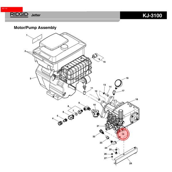 Zawór odciążający kompletny