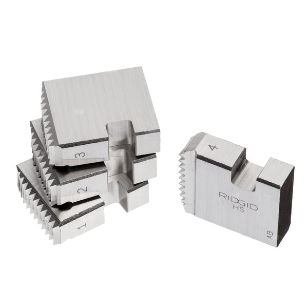 Noże do głowic gwinciarskich 00-R, 11-R, 12-R, 0-R do rur 2'' - 11 1/2'' NPT, stal szybkotnąca prawoskrętna