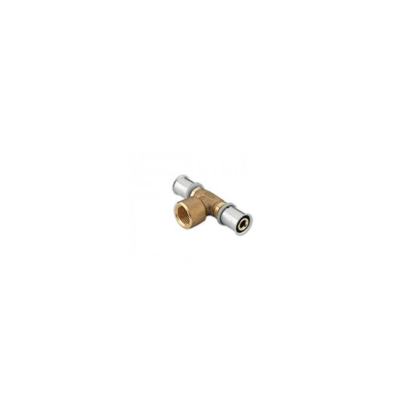 Trójnik z gwintem wewnętrznym 32 mm x 1/2"GW x 32 mm