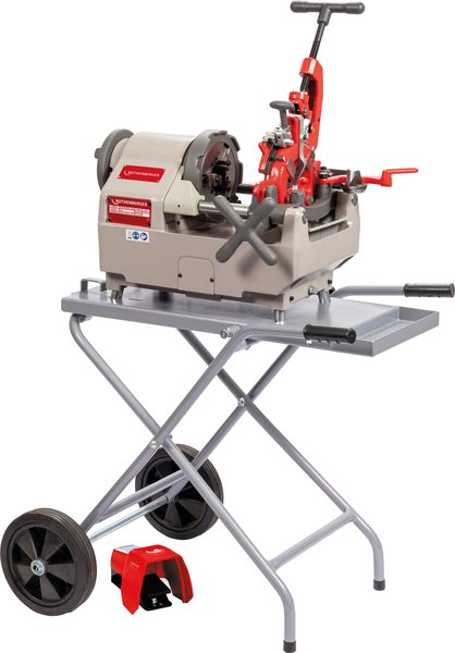 Gwintownica stacjonarna ROPOWER 50 R, głowica automatyczna, BSPP R1/2-2" (5.6057P + 5.6051), 230V