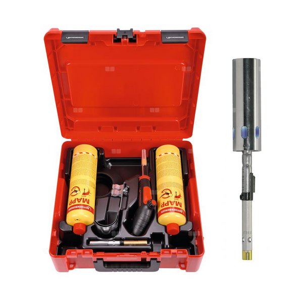 Palnik SUPER FIRE 4 US 1" zestaw HOT BOX + końcówka do obkurczania