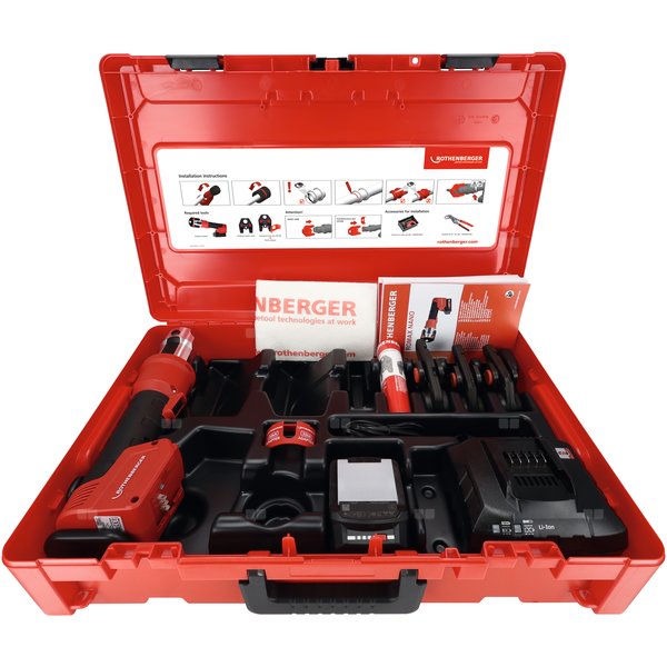 ROMAX NANO 2.0 AH/18 V z ładowarką + zestaw 3 szczęk iJAW SV15-22-28 CAS