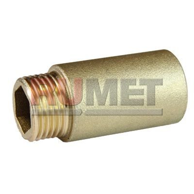 Przedłużka RUMET mosiądz 3/8'' x 3/8'' (GW x GZ), 25 mm