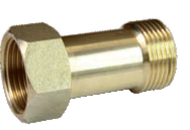 Przedłużka RUMET mosiądz 1'' x 1'' (GW x GZ), 30 mm