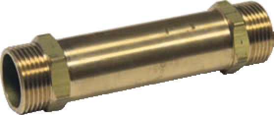 Przedłużka RUMET mosiądz 3/4'' x 3/4'' (GZ), 110 mm
