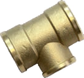 Złącze trójnik redukcja RUMET Mosiądz 6/4'' x 1'' x 6/4'' (GW x GW x GW)