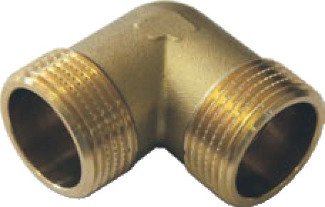 Kolano 90' RUMET mosiądz 1'' x 1'' (GZ), 38 mm