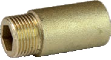 Przedłużka RUMET mosiądz 1/2'' x 1/2'' (GW x GZ), 10 mm