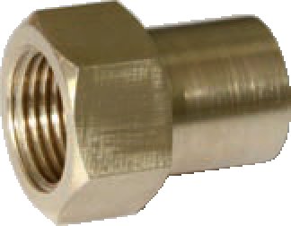 Nypel lut RUMET Mosiądz 3/4'' x 15 mm (GW)