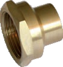 Mufa lut RUMET Mosiądz 1'' x 18 mm (GW)
