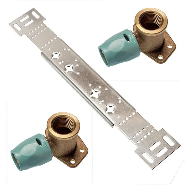 3fit®-Push Listwa montażowa z kolanami ściennymi 20x1/2