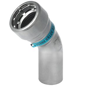 Heavy Steel Press Łuk nyplowy 45 st. PxFTG 1 1/2