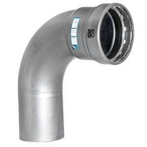 Heavy Steel Press Łuk nyplowy 90 st. PxFTG 3/4