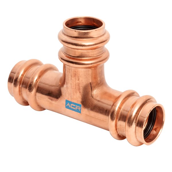 Trójnik SANHA ACR CoPPer Press Cu 1 1/8'' (zz x zz x zz)