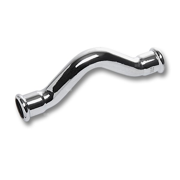 Obejście SANHA Press, miedź (chromowanie) (chrom), 12 mm (zw x zw)