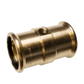 Mufa SANHA PURAPRESS, brąz, 88,9 mm x 3/4'' (zw x zw)