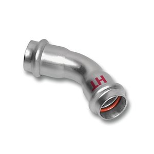 NiroSan®-Press Industry Łuk 45 st. PxP 88,9