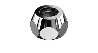 Zlacze zaciskowe kompletne, 1/2" x 10 mm, chrom