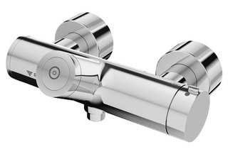 Armatura natryskowa VITUS VD-C-T/u, CVD-touch naścienna z termostatem