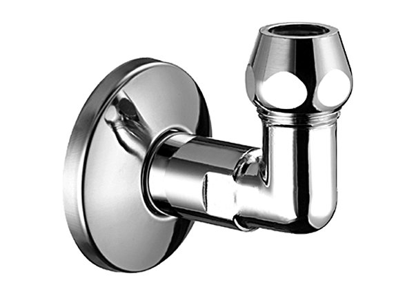 Złącze kątowe podwójne 1/2"x1/2" 12 mm chrom
