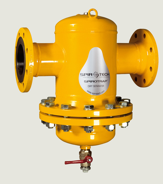 Separator zanieczyszczeń SPIROTRAP rozbieralny DN 080 połączenie spawane