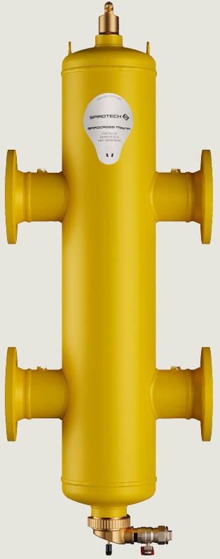 Sprzęgło hydrauliczne SPIROCROSS MAGNET DN 200 Połączenie kołnierzowe