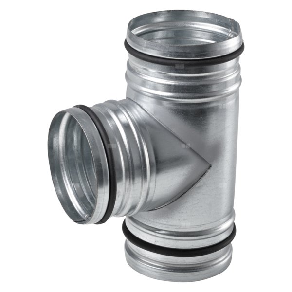 Trójnik redukcyjny AB - DN 200, C - DN 180 LWF T 200 - 180