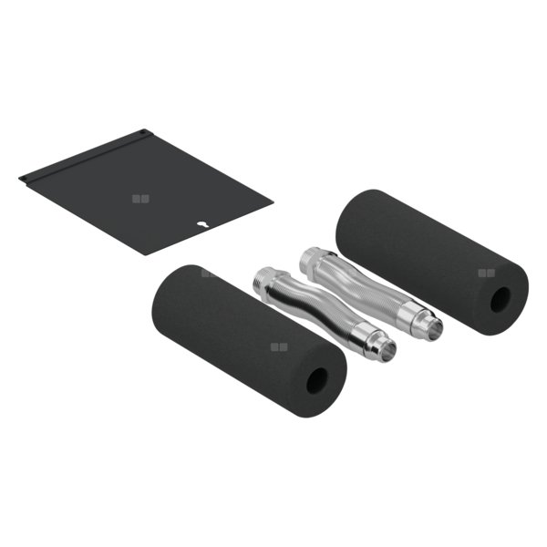 Zestaw giętkich króćców przyłączeniowych (antracytowe)., AHP-FH 25-0.4