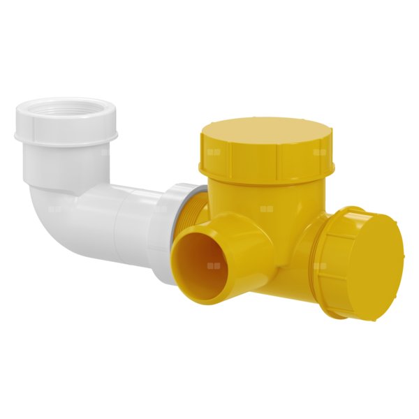 Syfon kulowy do montażu z pompami r290 z tacą ociekową, AHP-BS.1