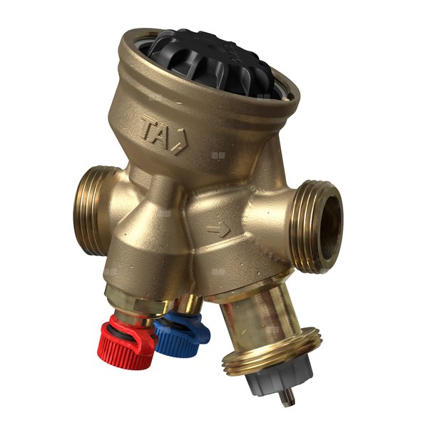 Zawór równoważący TA (IMI HYDRONIC) TA-COMPACT-P ametal Gwint zewnętrzny x Gwint zewnętrzny DN 32, max. 90'C