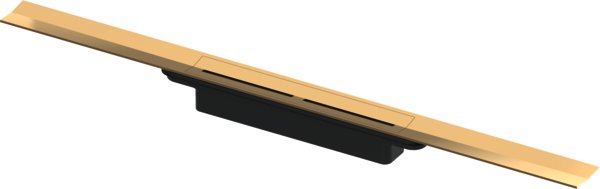 Odpływ prysznicowy liniowy TECE drainprofile, 1000 x 55 x 8 mm, złoty optyczny połysk